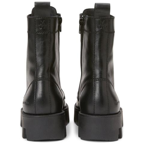 Black Casual Closed Booties Stivaletti Pelle Scarpe Donna Nero Eu 36, 207-16276301-105 990 - Foto 3