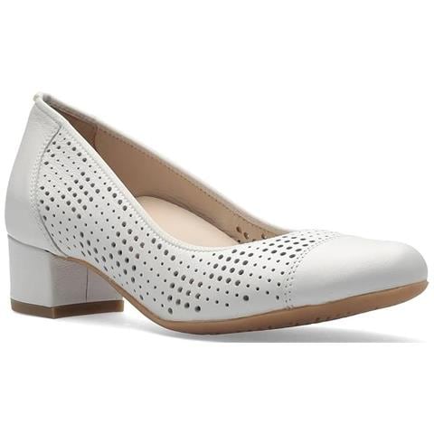 Nizza Formal Scarpe Eleganti Pelle Scarpe Donna Bianco Eu 38, 12-35827-04 - Foto 1