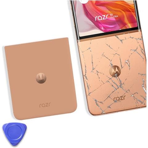 Copribatteria Razr 50 Ultra Pacchetto Servizio Originale, Rosa - Foto 4