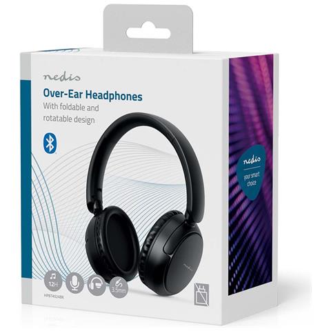 HPBT4024BK cuffia e auricolare Con cavo e senza cavo A Padiglione Musica e Chiamate USB tipo-C Bluetooth Nero - Foto 2