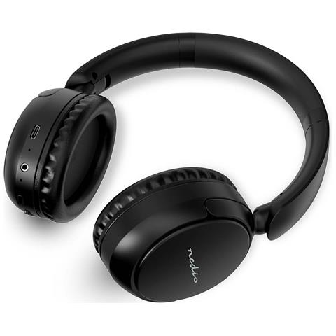 HPBT4024BK cuffia e auricolare Con cavo e senza cavo A Padiglione Musica e Chiamate USB tipo-C Bluetooth Nero - Foto 8