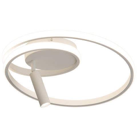 Plafoniera Led Dimmerabile - 40cm 37w Bianca Con Telecomando, Lampada Da Cucina - Foto 1