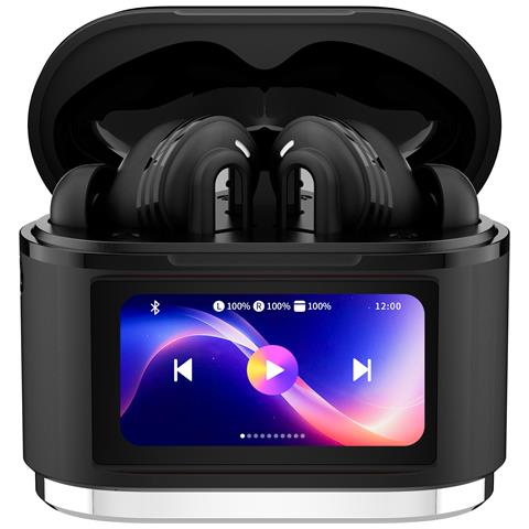 Cuffie Bluetooth Nere con Smart Touch e Cancellazione Rumore - Foto 1