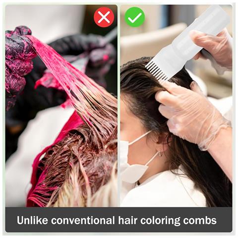 Flacone Con Applicatore Per Olio Per Capelli 160 Ml Riutilizzabile - Foto 6