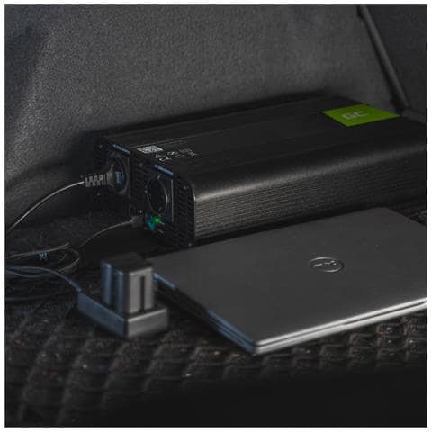 Green Cell INV21, Inverter per auto, Auto, 24 V, 6000 W, 230 V, DC-to-AC - Foto 2
