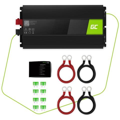 Green Cell INV21, Inverter per auto, Auto, 24 V, 6000 W, 230 V, DC-to-AC - Foto 4