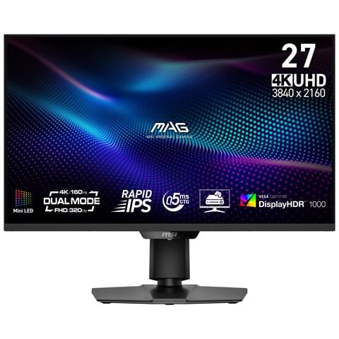Monitor 27" IPS Flat MAG 274UPDFDE E16M 4K Ultra HD Tempo di risposta 0.5 ms - Foto 1