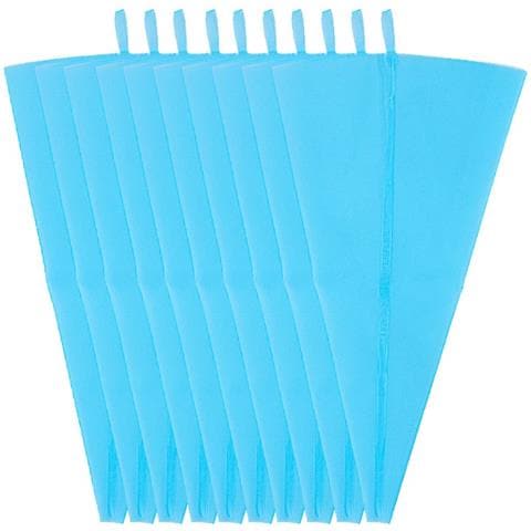 Set Da 10 Sac À Poche In Silicone Riutilizzabili Per Pasticceria E Decorazione Torte 10 Pollici - Foto 1