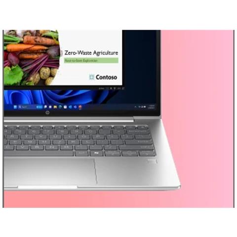 ProBook 4 G1iR Intel Core 5 120U Computer portatile 35,6 cm (14") WUXGA 16 GB DDR5-SDRAM 512 GB SSD Wi-Fi 6E (802.11ax) Windows 11 Pro Argento - Foto 2