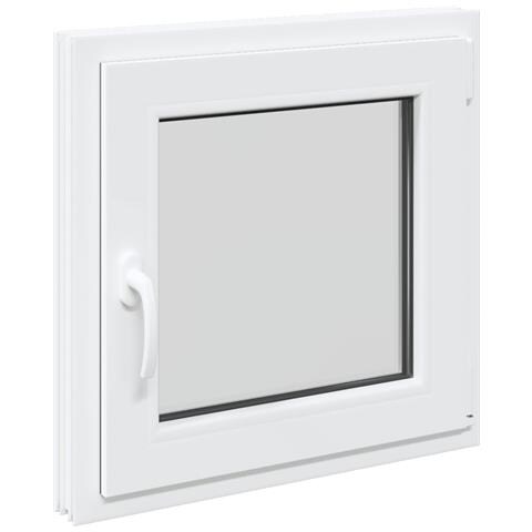 Finestra per Soffitta RISOR 60 x 60 cm PVC e Vetro Bianco - Foto 1