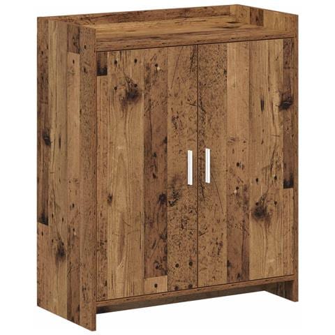 Mobile per scarpe con porta Legno antico 73,5 x 36 x 92 cm - Foto 1