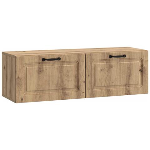Mobile Porta TV da Muro Rovere Artigianale 98 x 31 x 30 cm - Foto 1