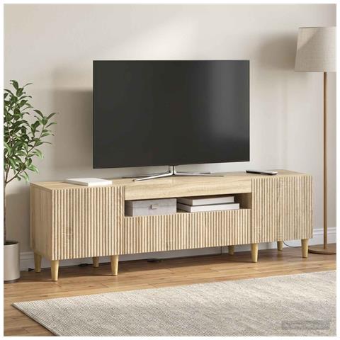 Mobile TV LED Rovere Sonoma Legno ingegnerizzato - Foto 2