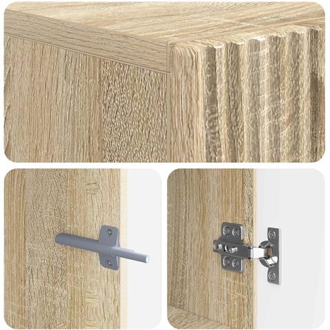 Mobile TV LED Rovere Sonoma Legno ingegnerizzato - Foto 9