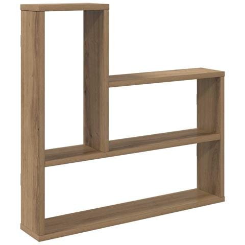 Scaffale da parete Rovere Artigianale 60 x 11 x 60 cm - Foto 1