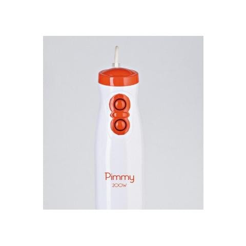 Frullatore ad Immersione Pimmy PIMMY 200 Potenza 200 Watt Colore Bianco / Rosso - Foto 2