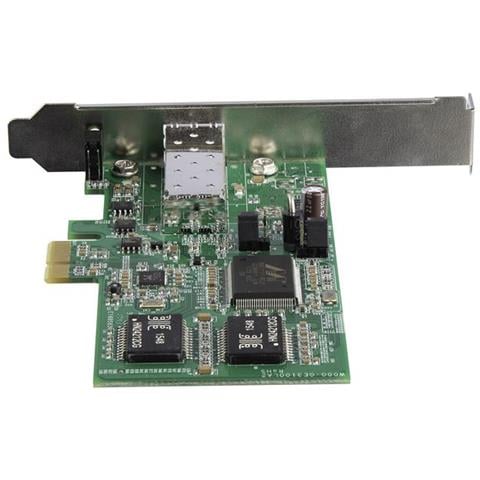 Scheda di Rete Ethernet PCI express a Fibra Ottica SFP - Adattatore PCIe NIC Gigabit Ethernet con adattatore SFP - Foto 2