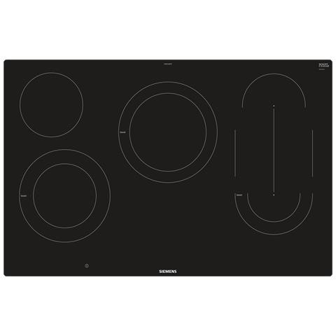 Piano Cottura ET801LMP1D Elettrico 5 Zone Cottura da 80 cm Vetroceramica Colore Nero - Foto 1