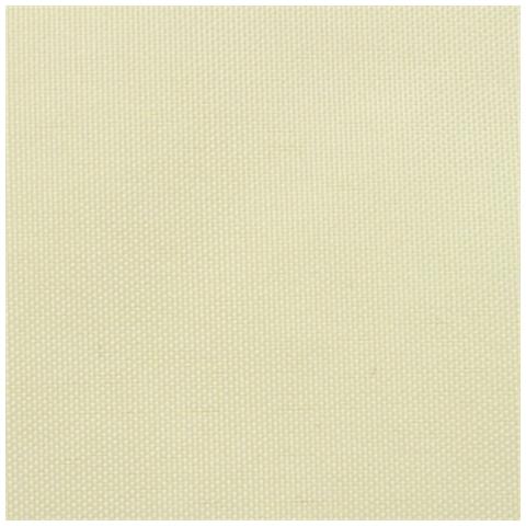 Parasole a Vela Oxford Triangolare 5x5x5 m Crema - Foto 4