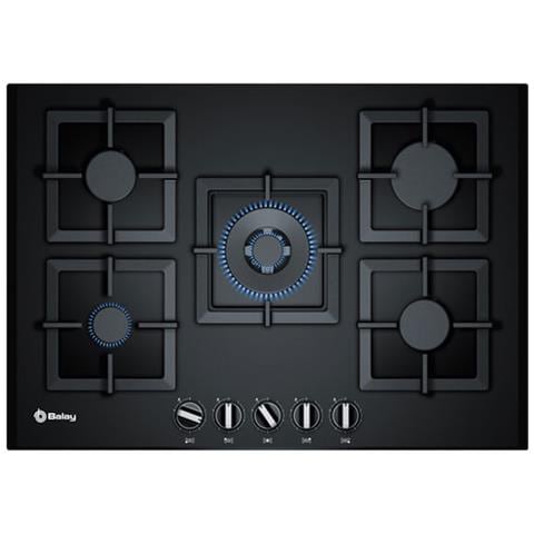 Piano Cottura S0408163 a Gas 5 Fuochi Gas Colore Acciaio Inox - Foto 1