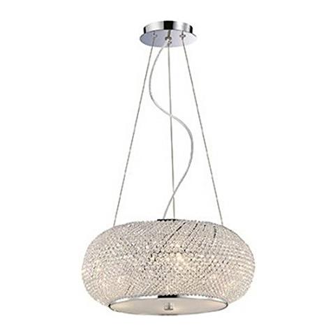 Lampada A Sospensione 40w E14 Cromo - Foto 2