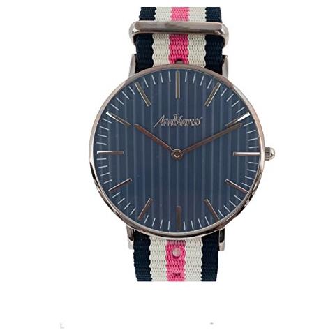 Orologio Analogico Quarzo Uomo con Cinturino in Tessuto HBA2228JR - Foto 4
