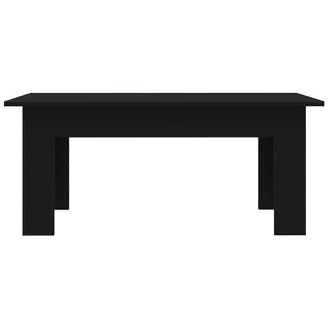 Tavolino da Salotto Nero 100x60x42 cm in Legno Multistrato - Foto 6