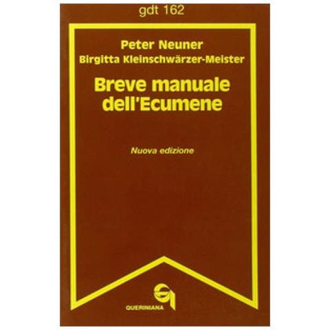 Peter Neuner - Breve manuale dell'ecumene - Foto 1