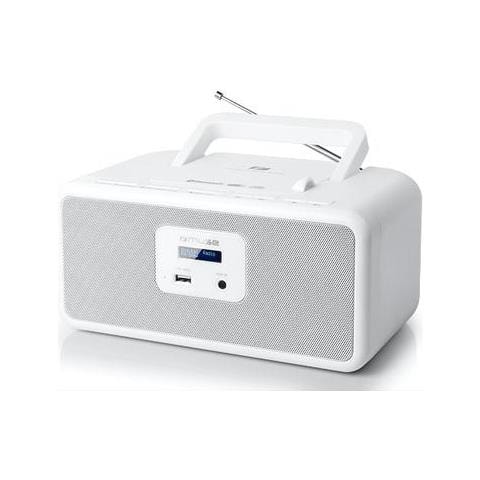 M-32 Dbw Radio Portatile Dab + Fm Cd Usb Bianco - Foto 2