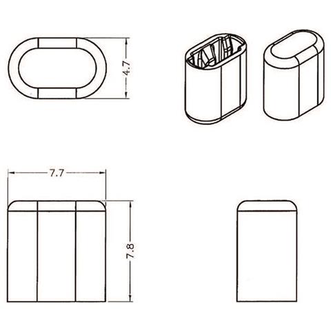 64035 Trasparente 10pezzo (i) copripresa elettrica - Foto 2