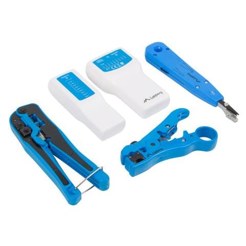 Kit Attrezzi NT-0302 Multicolore per Cavi di Rete - Foto 2