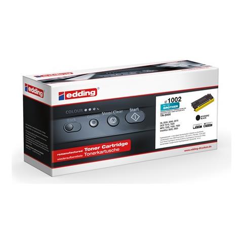 TONER COMPATIBILE - EDD-1002 cartuccia 1 pz Nero - Foto 1