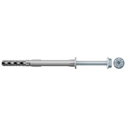 46332 ancoraggio a vite e tassello 50 pz Kit di viti e tasselli a muro 120 mm - Foto 1