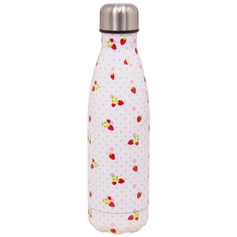 Borraccia Termica 500ml Bottiglia Acqua Thermos Caff&egrave; E Bevande Calde In Acciaio In Fantasia Doppio Strato Borraccia Fragole - Foto 1