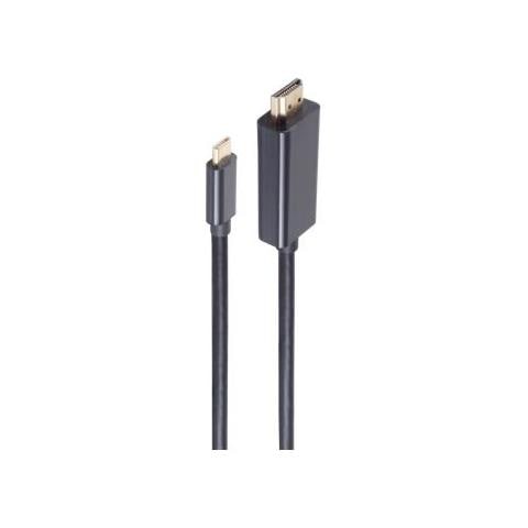 Bs10-57045 Cavo E Adattatore Video 3 M Usb Tipo-c Hdmi Nero - Foto 1