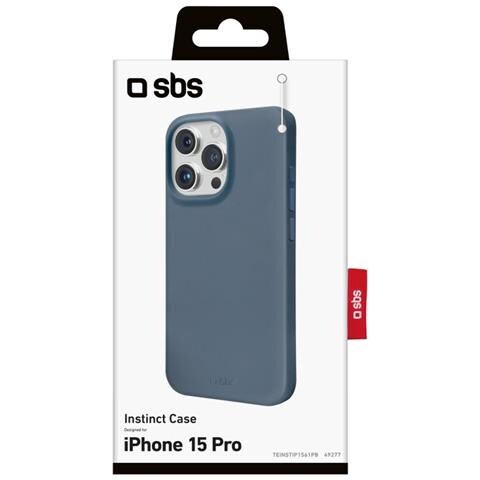 TEINSTIP1561PB custodia per cellulare 15,5 cm (6.1"") Cover Blu per iPhone 15 - Foto 3