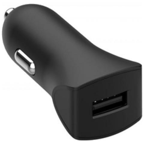 Caricabatterie Auto Usb A 2.4a Fastcharge + Cavo Usb A/lightning, Nero - Foto 2