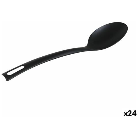 Mestolo Quttin Nylon Nero 29 X 6 Cm (24 Unità) - Foto 1