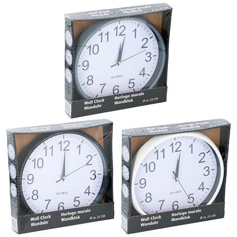 Orologio Da Parete Polipropilene (ø 25 X 3 Cm) - Foto 2