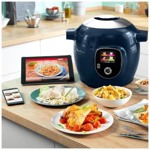 Cookeo+ CE85F410 6 L 1600 W Blu - Foto 3