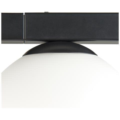 Lampada Da Parete A 1 Luce Con Vaso Metallo Nero 55 Cm Isabella - Foto 2