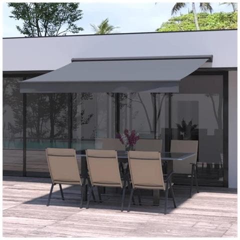 Tenda Da Sole 3 X 2 M Grigio Pisa - Foto 5