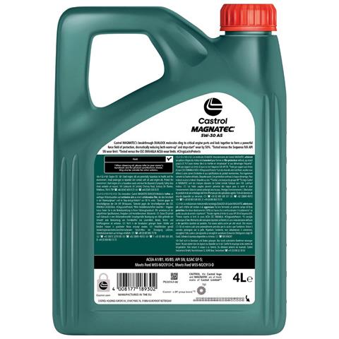 Olio Motore Auto Magnatec Stop-start Lubrificante 5w30 A5 Q3 4l - Foto 2