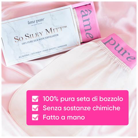 Guanto Setoso 100% Pura Seta - Foto 8