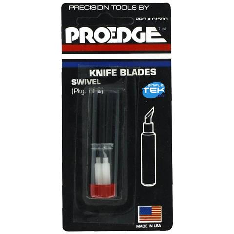 2 X Lame A Punta Curva Coltelli Girevoli Knife Blades Swivel Pro 01500 - Foto 1