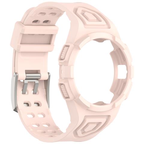 Cinturino Integrato Per Samsung Galaxy Watch6/5/4/fe Pink 40mm - Foto 4