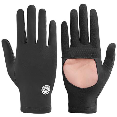 Guanti Da Ciclismo Traspiranti Per Esterni Black - Foto 3