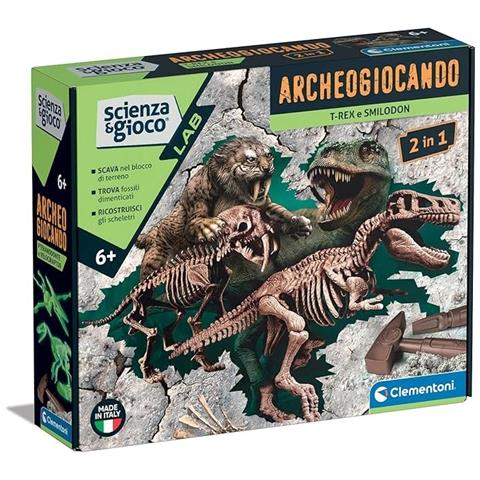Archeogiocando- T-rex E Smilodonte 2in1 - Foto 2