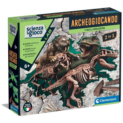 Archeogiocando- T-rex E Smilodonte 2in1 - Foto 1