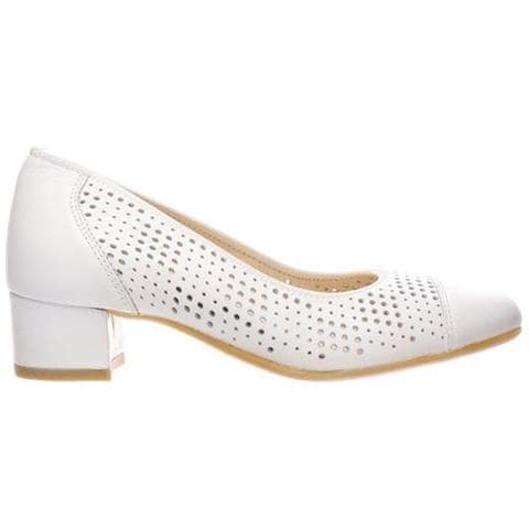 Nizza Formal Scarpe Eleganti Pelle Scarpe Donna Bianco Eu 39, 12-35827-04 - Foto 2